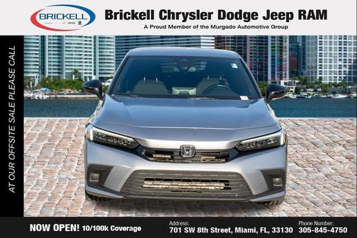 Silver 2023 Honda Civic Sport