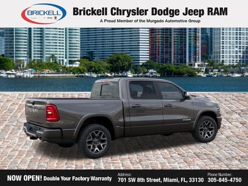 Granite Crystal Metallic Clearcoat 2026 RAM 1500 Laramie