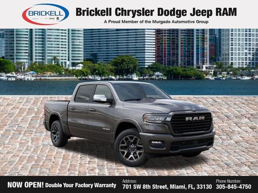 Granite Crystal Metallic Clearcoat 2026 RAM 1500 Laramie