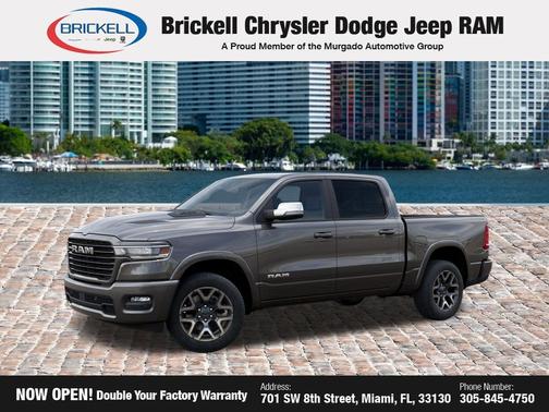 Granite Crystal Metallic Clearcoat 2026 RAM 1500 Laramie