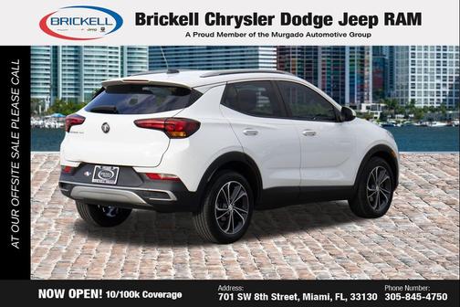 Summit White 2021 Buick Encore GX Select