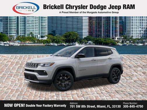 Silver Zynith Metallic Clearcoat 2026 Jeep Compass Latitude
