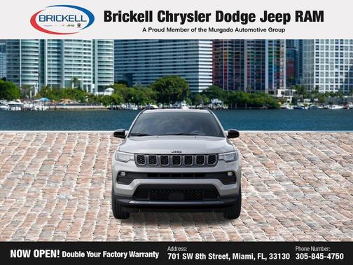 Silver Zynith Metallic Clearcoat 2026 Jeep Compass Latitude