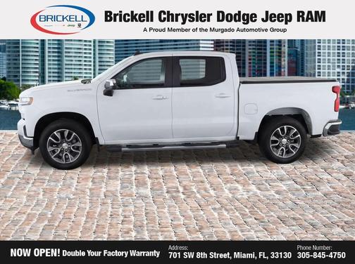 Summit White 2020 Chevrolet Silverado 1500 LT