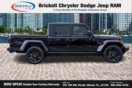 Black Clearcoat 2024 Jeep Gladiator Nighthawk