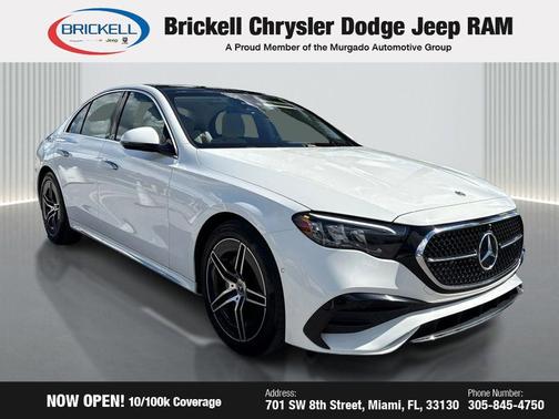 Polar White 2024 Mercedes-Benz E-Class E 350