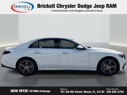 Polar White 2024 Mercedes-Benz E-Class E 350