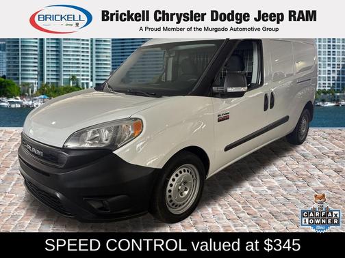 Bright White 2019 RAM ProMaster City Tradesman