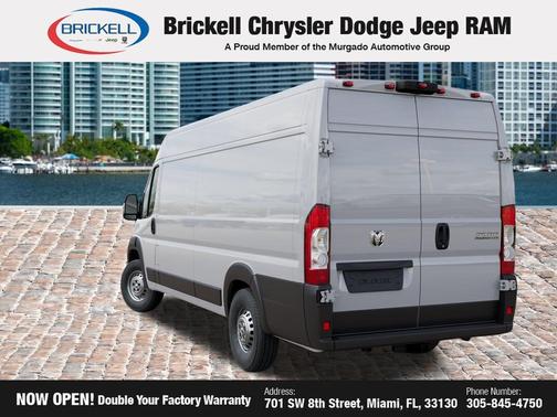 Bright White Clearcoat 2026 RAM ProMaster 3500 High Roof