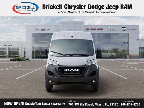 Bright White Clearcoat 2026 RAM ProMaster 3500 High Roof