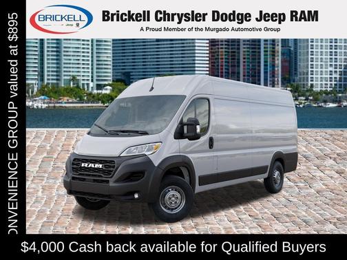 Bright White Clearcoat 2026 RAM ProMaster 3500 High Roof