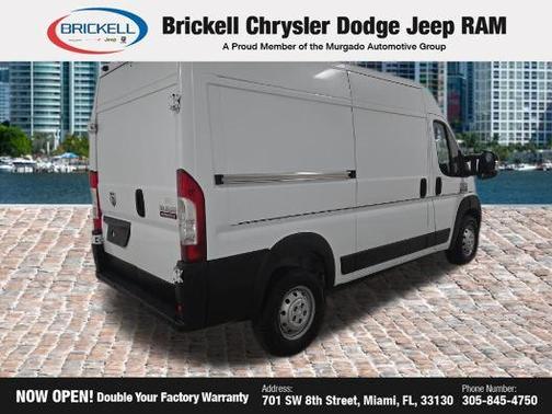 Bright White Clearcoat 2020 RAM ProMaster 1500 Base