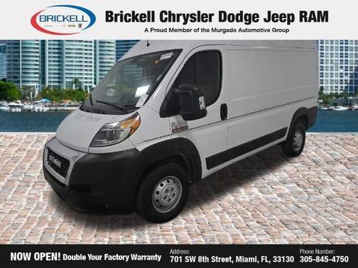 Bright White Clearcoat 2020 RAM ProMaster 1500 Base