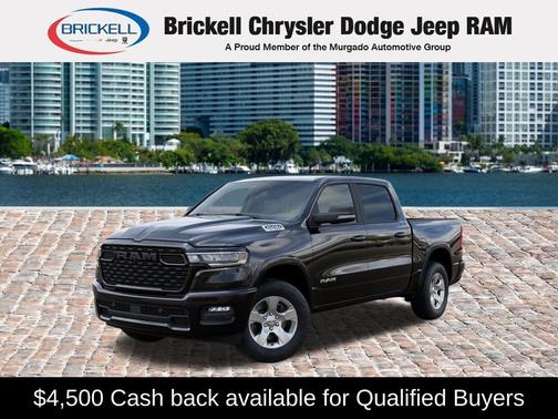 Diamond Black Crystal Pearlcoat 2026 RAM 1500 Big Horn/Lone Star