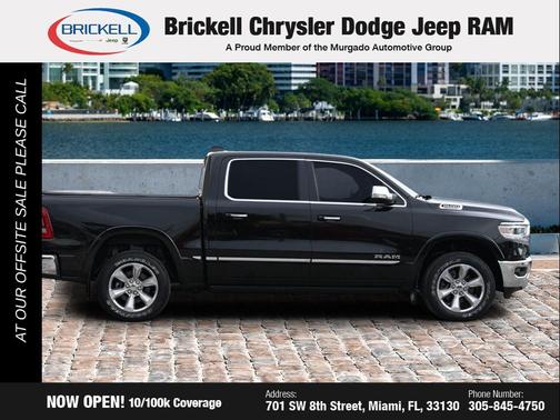 Diamond Black Crystal Pearlcoat 2019 RAM 1500 Limited