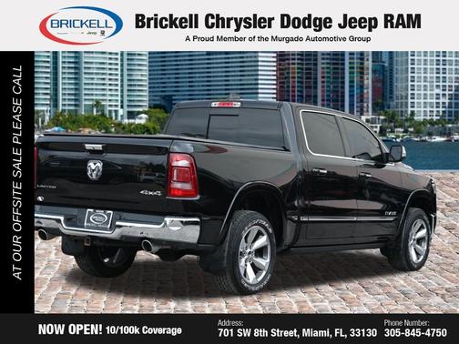 Diamond Black Crystal Pearlcoat 2019 RAM 1500 Limited