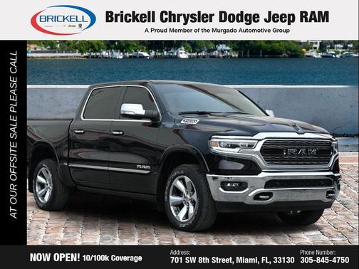 Diamond Black Crystal Pearlcoat 2019 RAM 1500 Limited