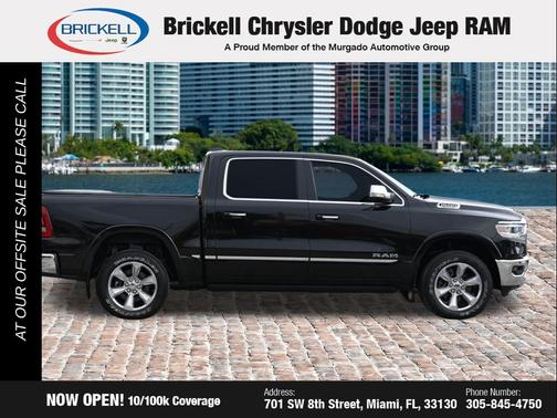 Diamond Black Crystal Pearlcoat 2019 RAM 1500 Limited