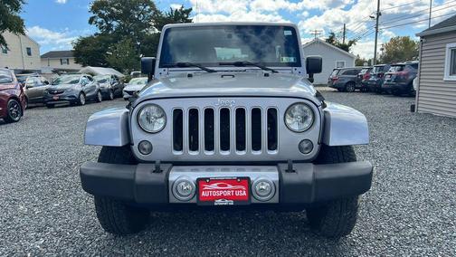 Billet Silver Metallic Clearcoat 2016 Jeep Wrangler Unlimited Sahara