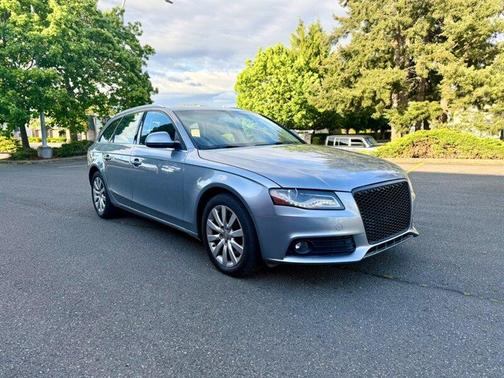 Ice Silver Metallic 2009 Audi A4 2.0T Avant quattro Premium