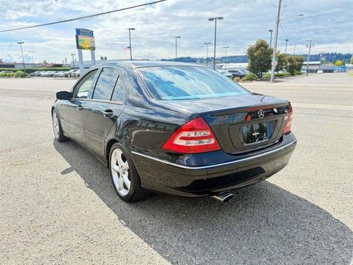 Black 2004 Mercedes-Benz C-Class SPO