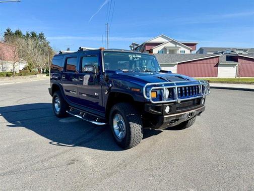 Blue 2007 Hummer H2 Base
