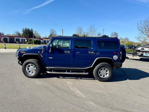 Blue 2007 Hummer H2 Base