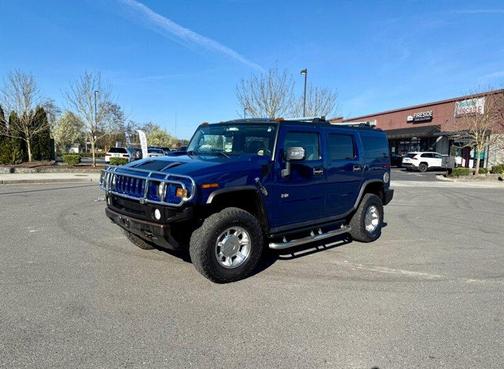 Blue 2007 Hummer H2 Base
