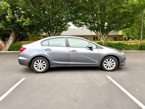 Polished Metal Metallic 2012 Honda Civic EX-L