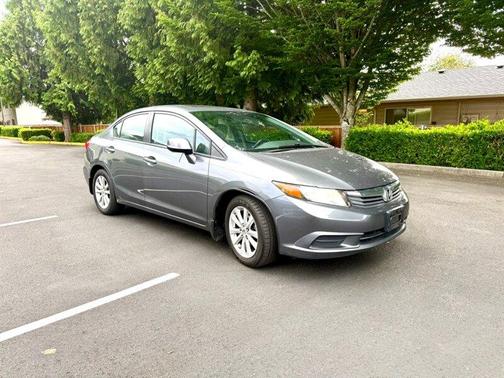 Polished Metal Metallic 2012 Honda Civic EX-L