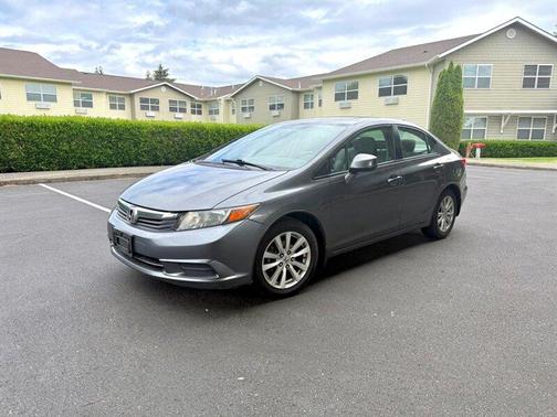 Polished Metal Metallic 2012 Honda Civic EX-L