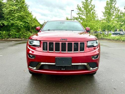 Burgundy 2015 Jeep Grand Cherokee High Altitude