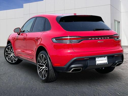 Red 2026 Porsche Macan Base