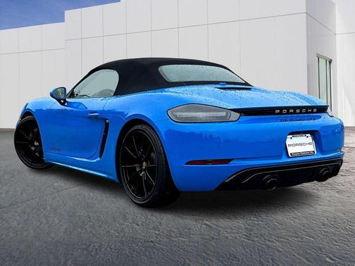 Shark Blue 2025 Porsche 718 Boxster GTS 4.0