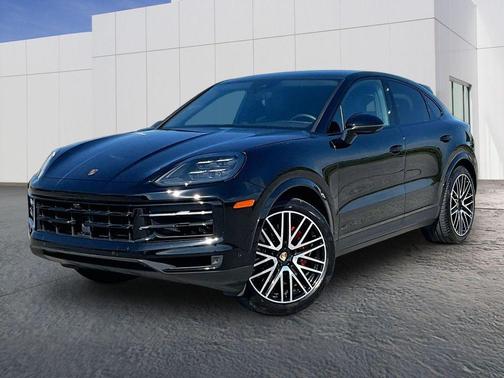 Black 2024 Porsche Cayenne S Coupe AWD