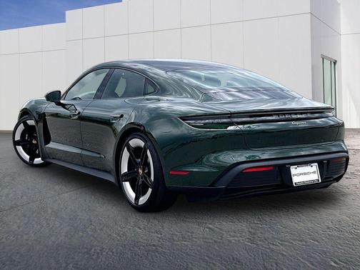 Oak Green Metallic 2026 Porsche Taycan Base