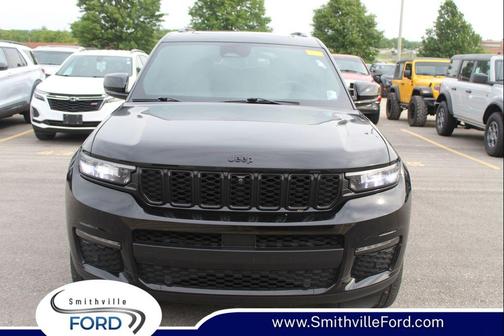 Diamond Black Crystal Pearlcoat 2024 Jeep Grand Cherokee L Limited