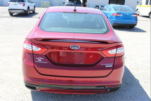 Ruby Red Tinted Clearcoat 2015 Ford Fusion Titanium
