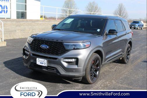 Carbonized Gray Metallic 2022 Ford Explorer ST
