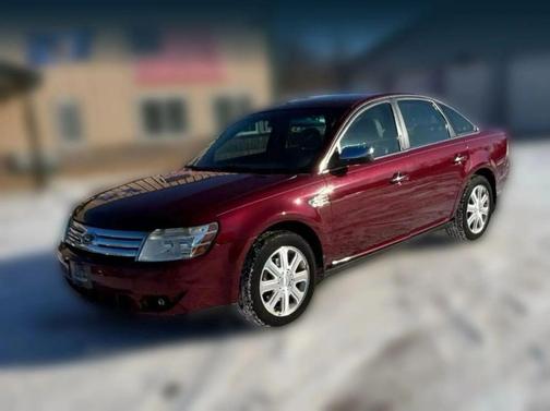 Merlot Clearcoat Metallic 2008 Ford Taurus Limited