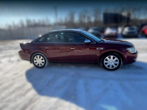 Merlot Clearcoat Metallic 2008 Ford Taurus Limited