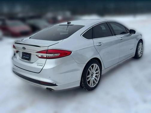 Ingot Silver Metallic 2018 Ford Fusion Hybrid Titanium