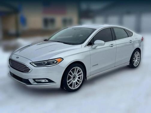 Ingot Silver Metallic 2018 Ford Fusion Hybrid Titanium