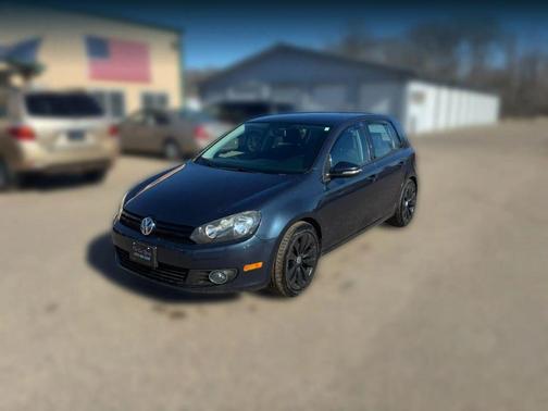 Blue 2012 Volkswagen Golf TDI