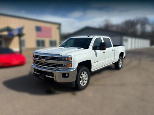 White 2015 Chevrolet Silverado 3500 LT