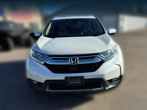 White Diamond Pearl 2018 Honda CR-V EX-L