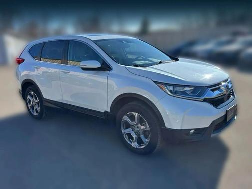 White Diamond Pearl 2018 Honda CR-V EX-L
