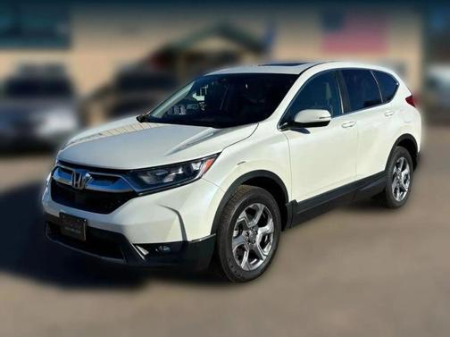 White Diamond Pearl 2018 Honda CR-V EX-L