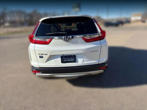 White Diamond Pearl 2018 Honda CR-V EX-L