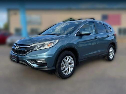 Blue 2015 Honda CR-V EX-L